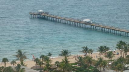 Fishing Pier in Lauderdale By The Sea
